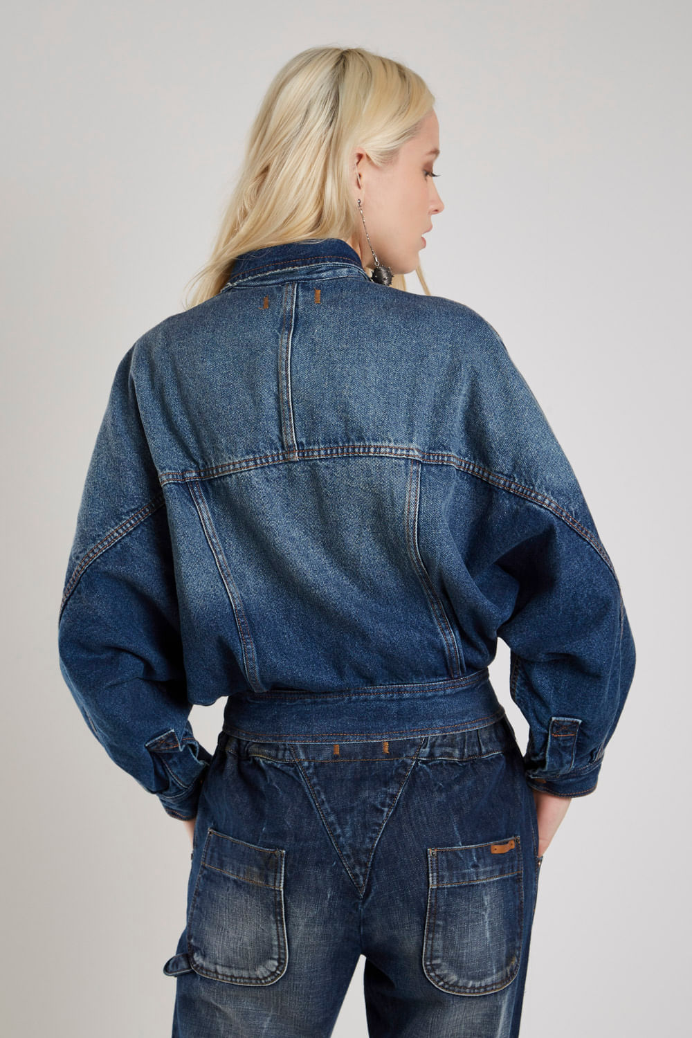 jaqueta vintage jeans