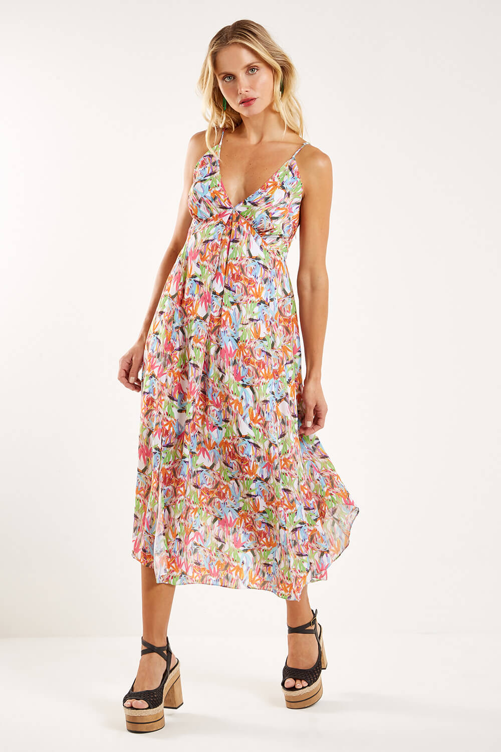 Vestido Est Bico De Papagaio