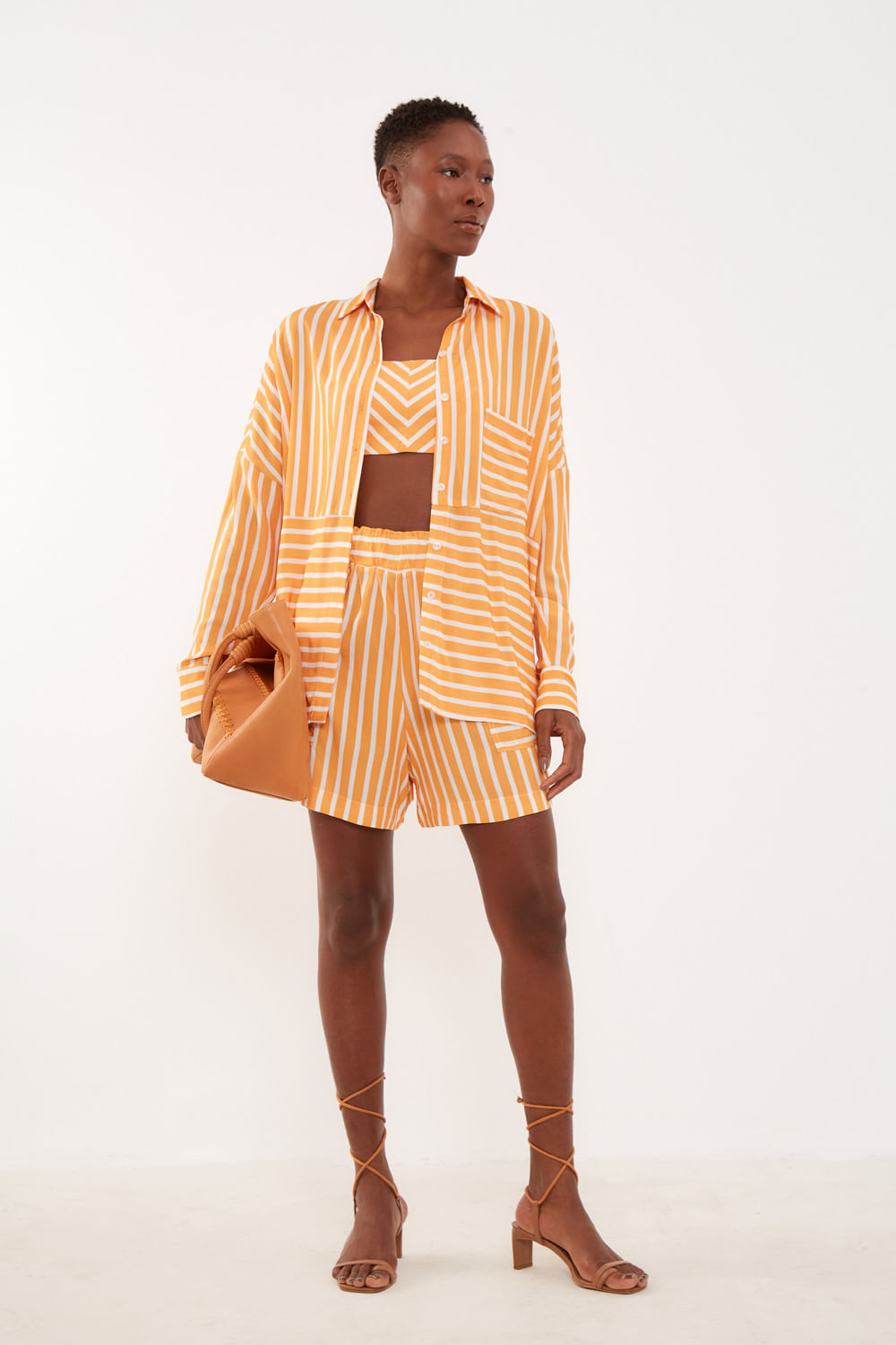 Short Estampa Listra Rup - Est Listra Rup