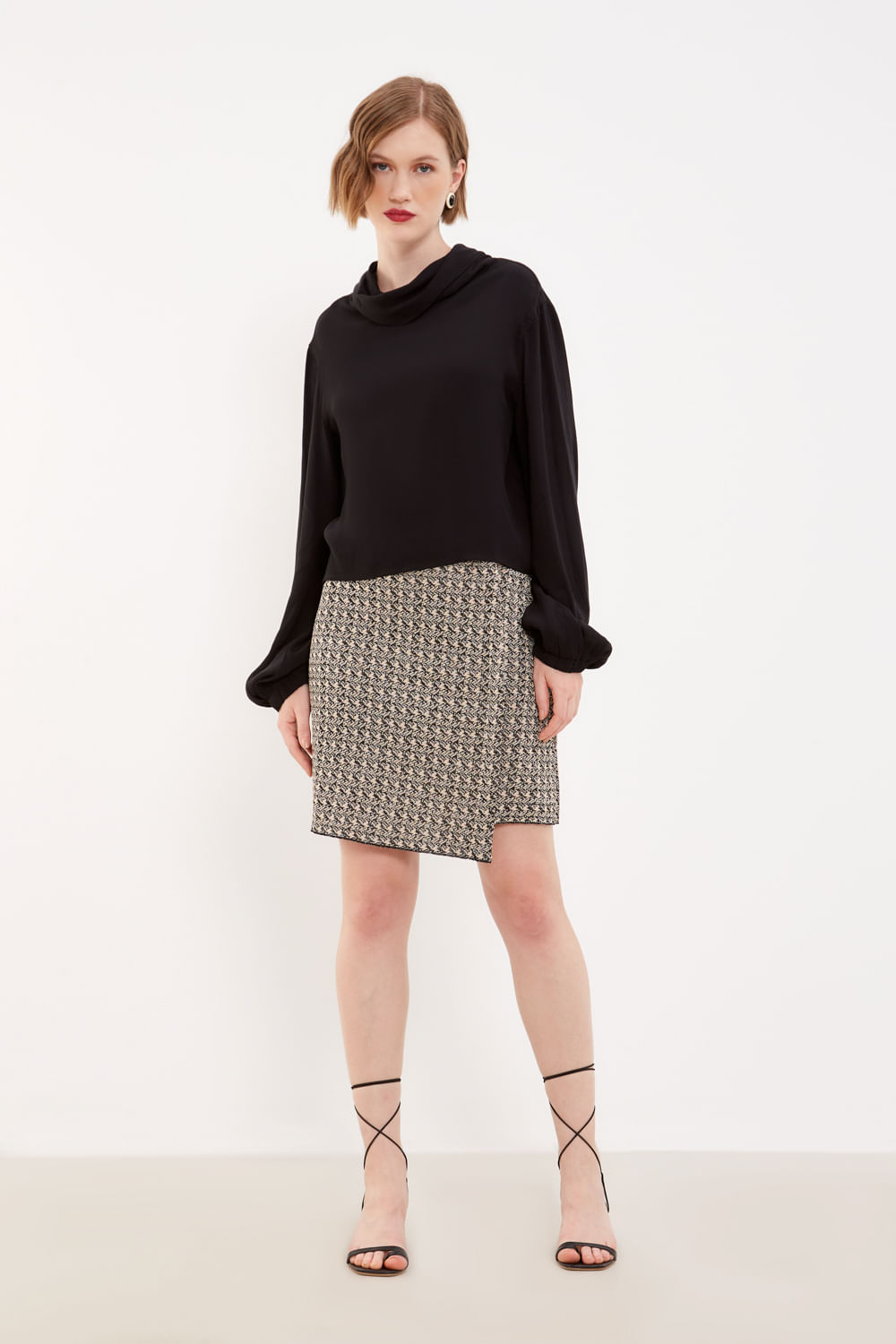Saia Tweed Tricot - Jacquard