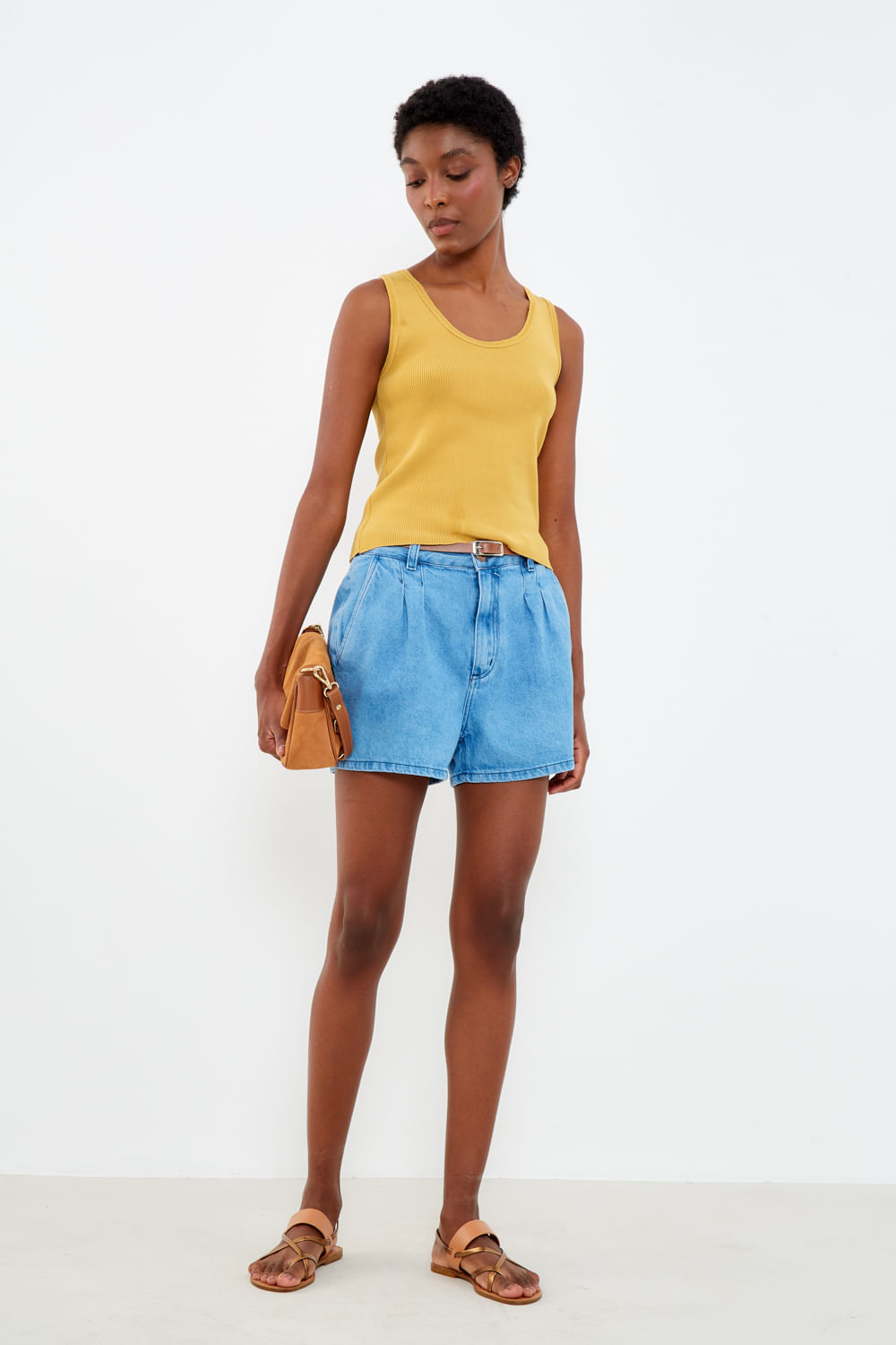 Regata Tricot Rayon - Bege