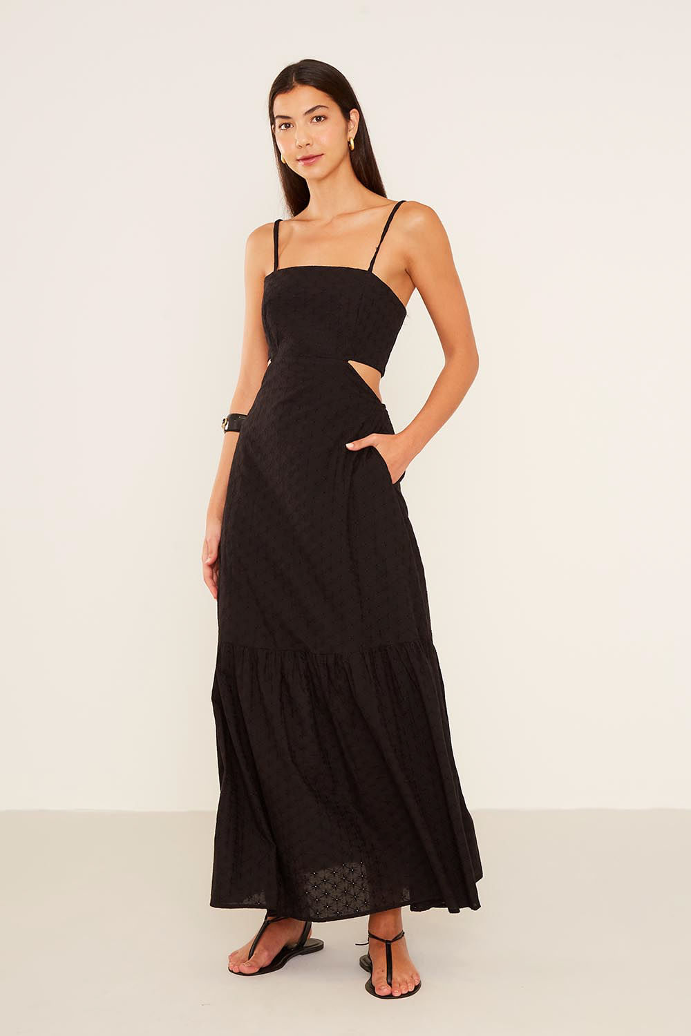 Vestido Casual Laise - Preto