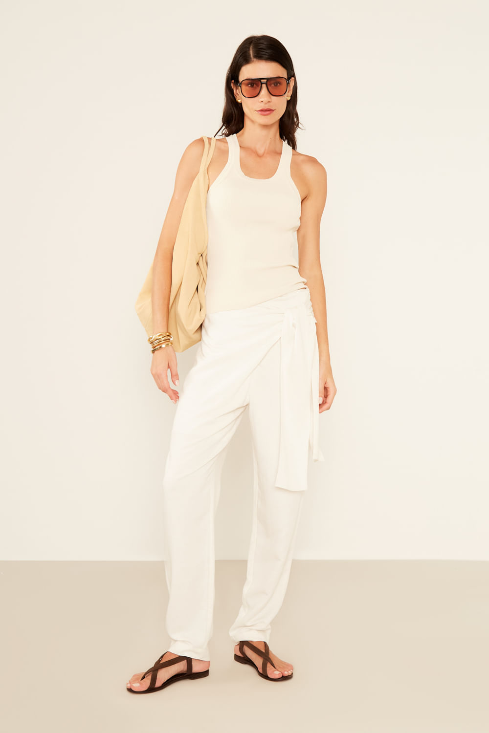 Regata Tricot Rayon Luisa - Off White