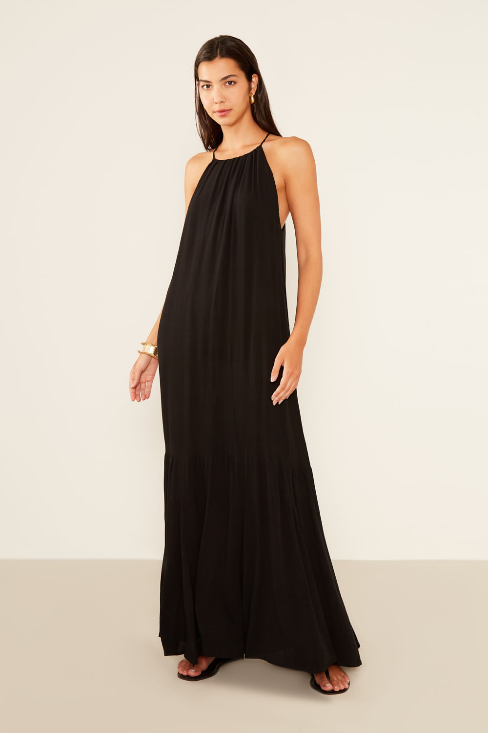 Vestido Casual Maria - Preto