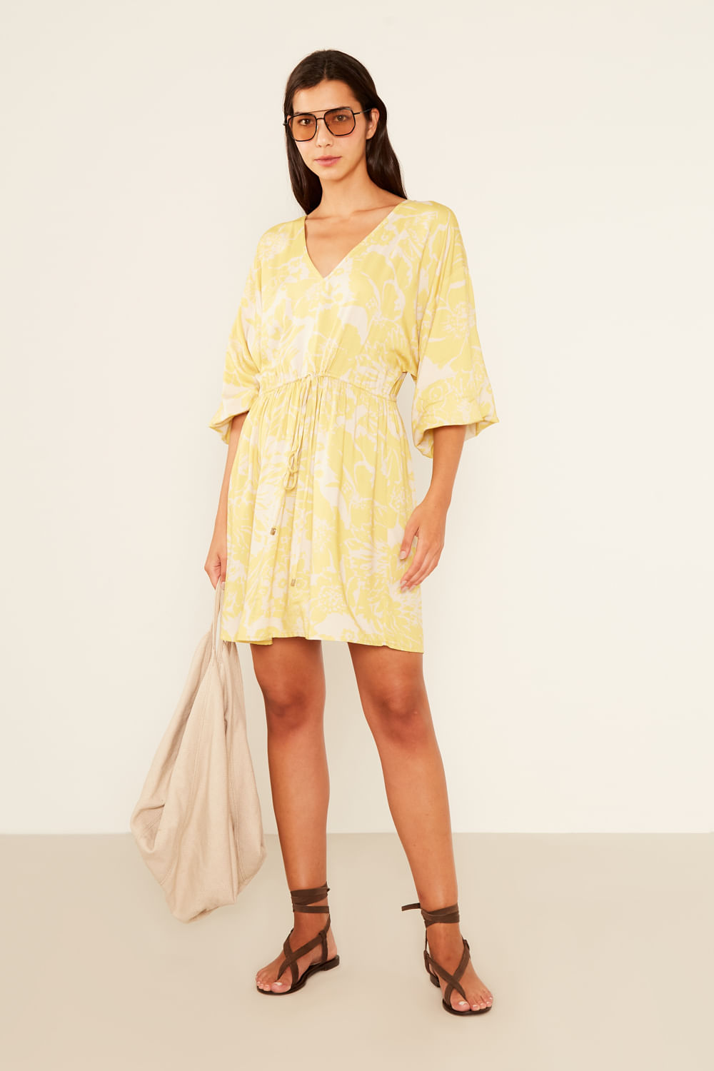 Vestido Curto Estampa Babi - Est Babi