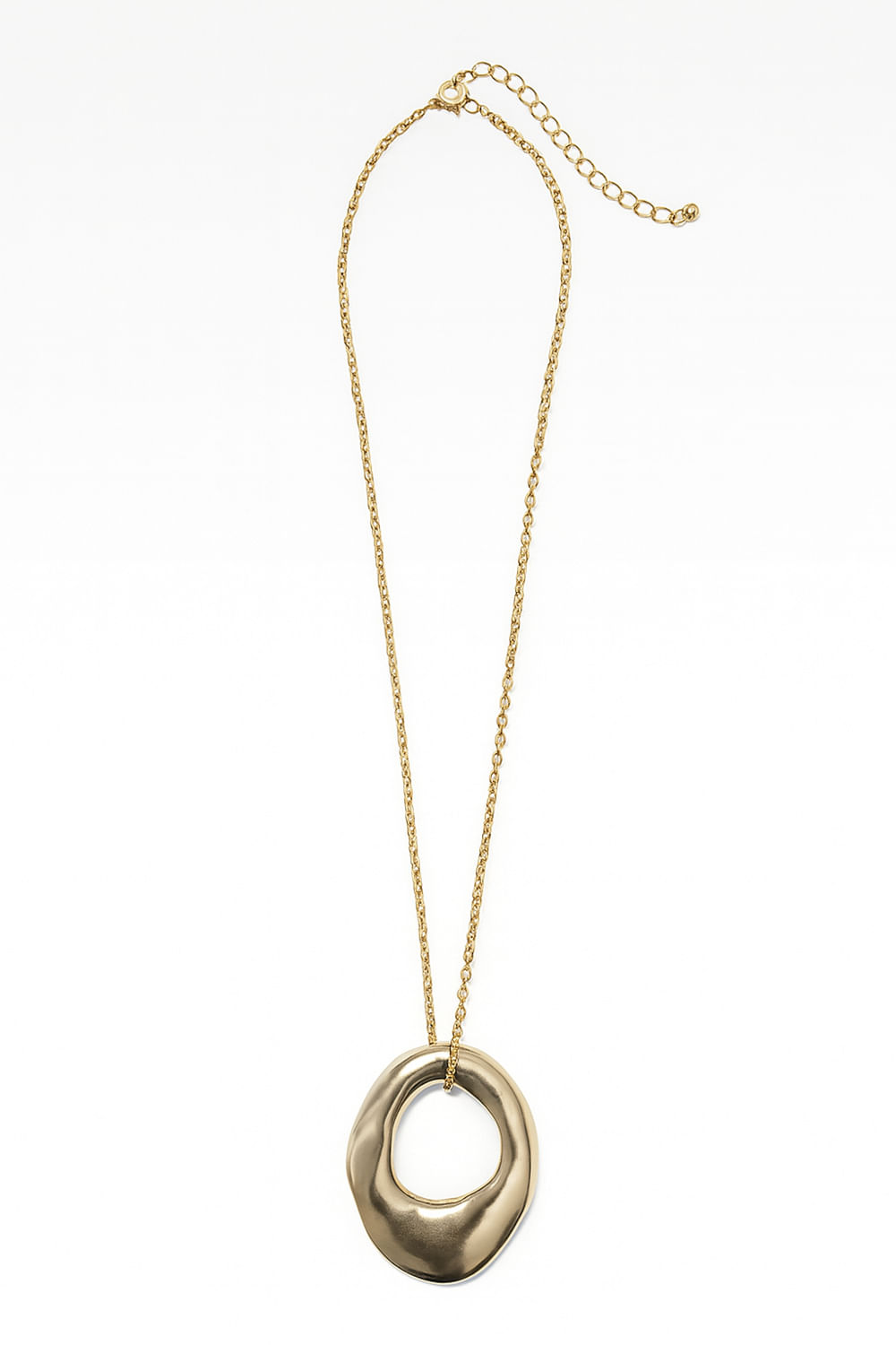 Colar Metal Elo - Dourado