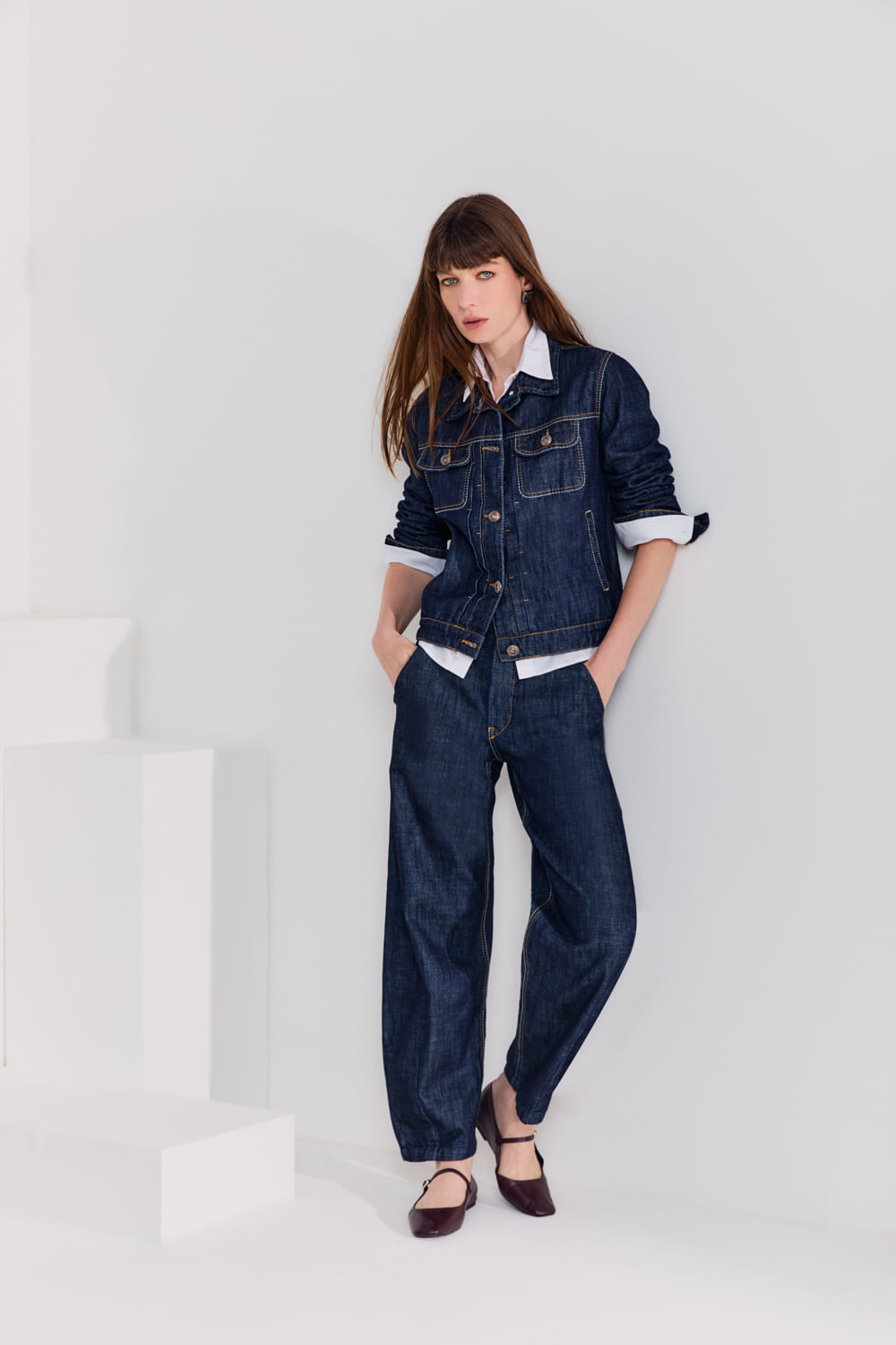 Calça Jeans Balloon - Jeans
