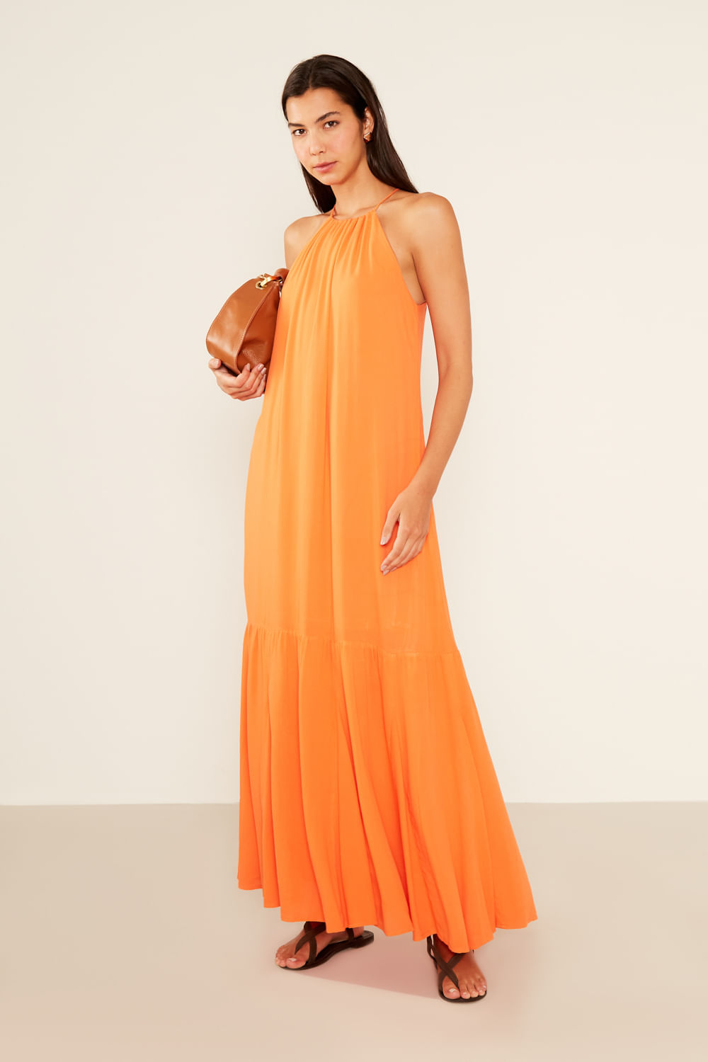 Vestido Casual Maria - Orange