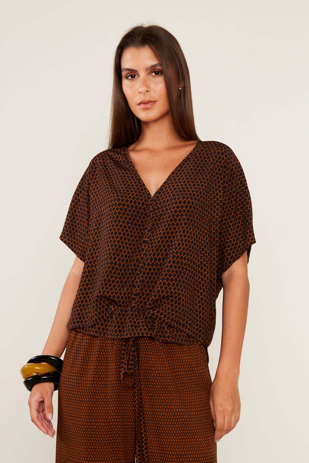 Blusa Estampa Leda - Est Leda