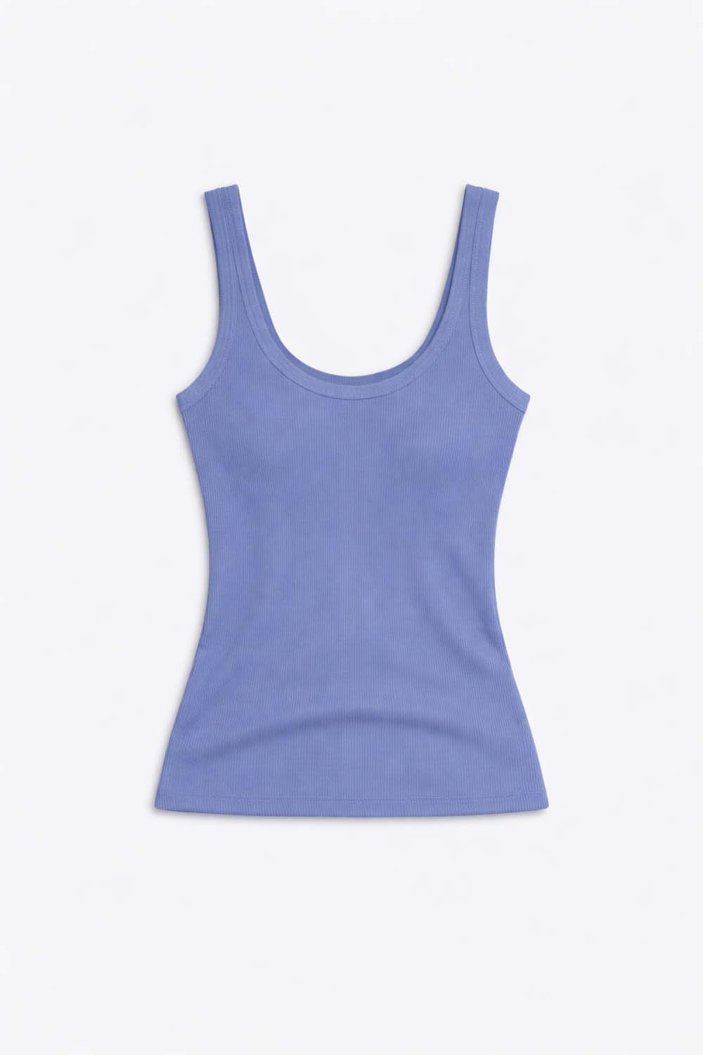 Regata Tricot Básica - Azul Escuro