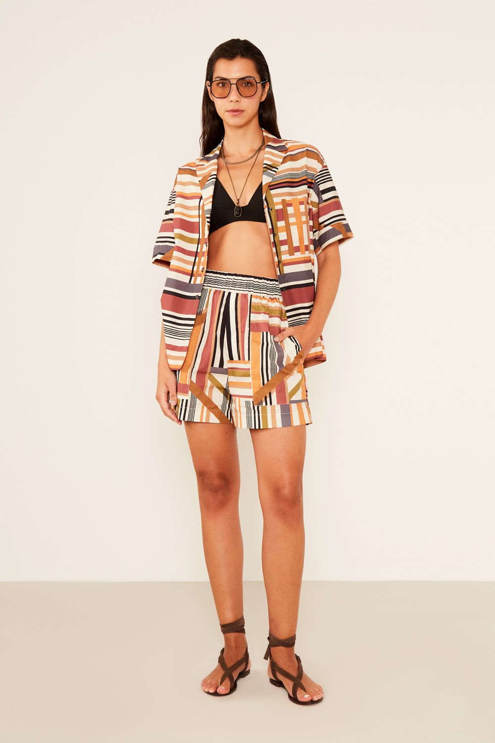 Short Estampa Bela - Est Bella