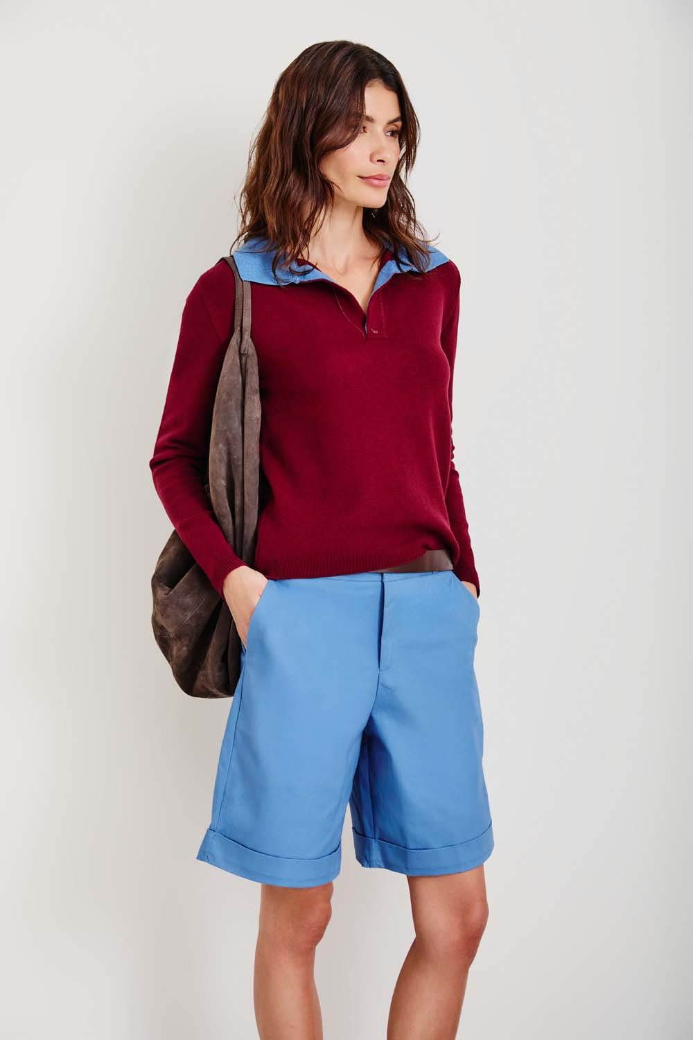 Bermuda Sarja Barra Inglesa - Jeans