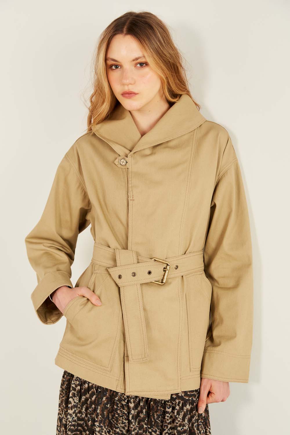 Parka Jeans Wear - Khaki