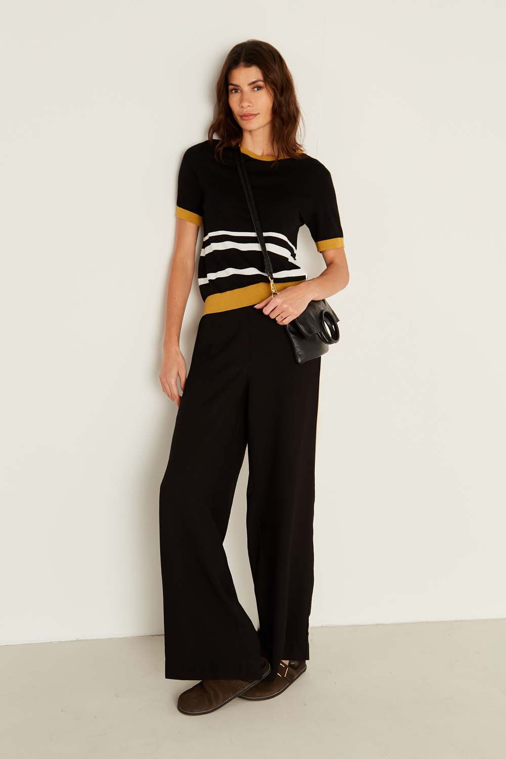 T-Shirt Tricot Listras - Preto