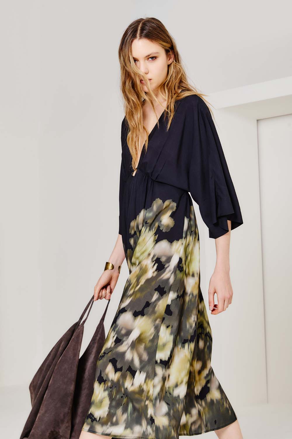 Vestido Estampa Thay Black - Est Thay Black