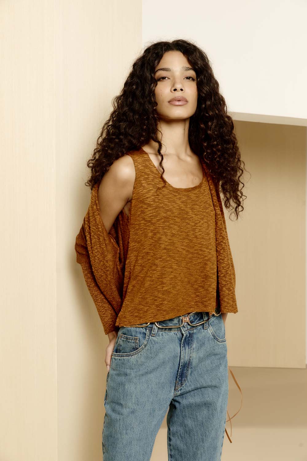 Regata Tricot Flame - Sepia